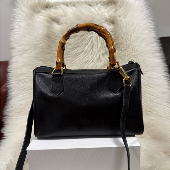 Authentic Gucci Bamboo Boston Mini 2 Way - Picture 9 of 17